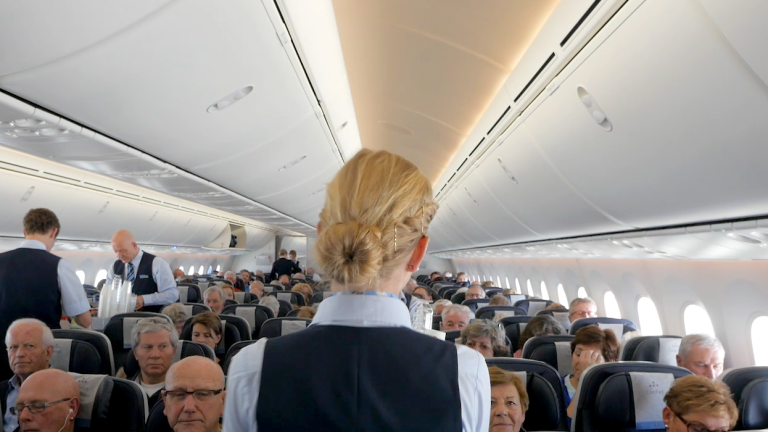 reportage over stewardes